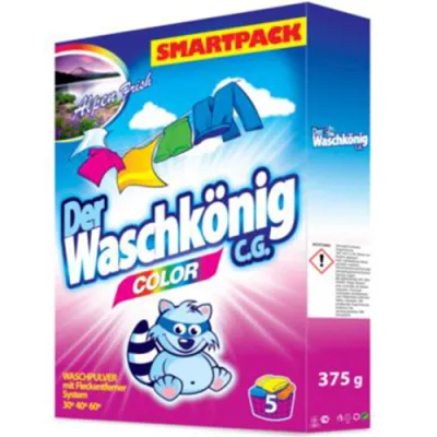 Waschkonig Color Proszek 5p 375g Waschkonig Color Proszek 5p 375g