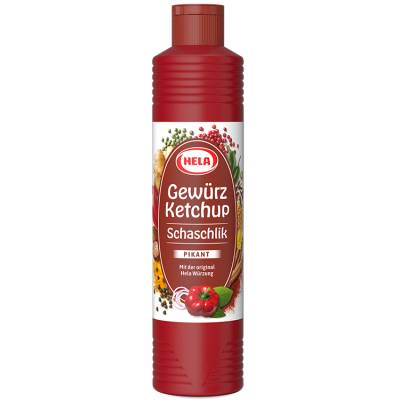 Hela Schaschlik Gewurz Pikant Ketchup 800ml