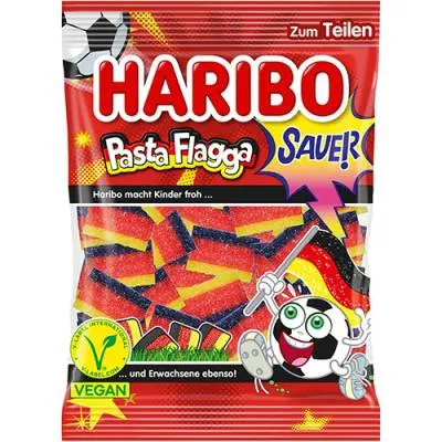 Haribo Pasta Flagga Sauer 160g