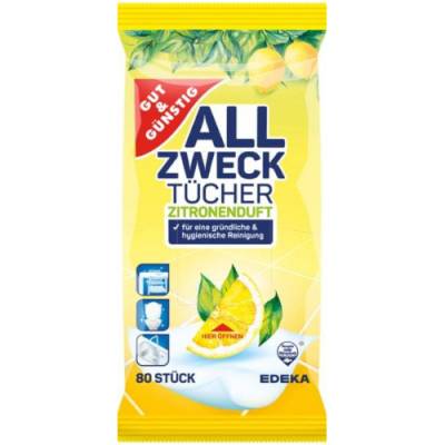 G&G Allzweck Tucher Citron Chusteczki 80szt/6