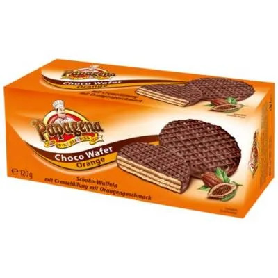 Papagena Choco Wafer Orange Wafle 120g