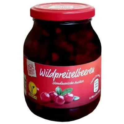 Sweet Valley Wildpreiselbeeren Borówka 390g