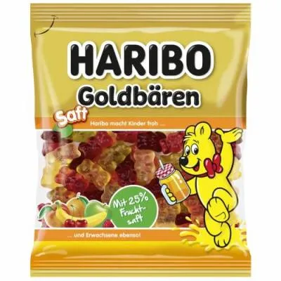 Haribo Saft-Goldbaren 160g