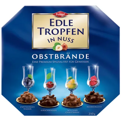 Trumpf Edle Tropfen in Nuss Obstbrande 250g