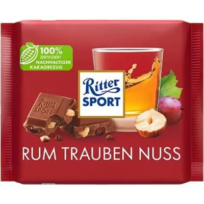 Ritter Sport Rum Trauben Nuss Czekolada 100g