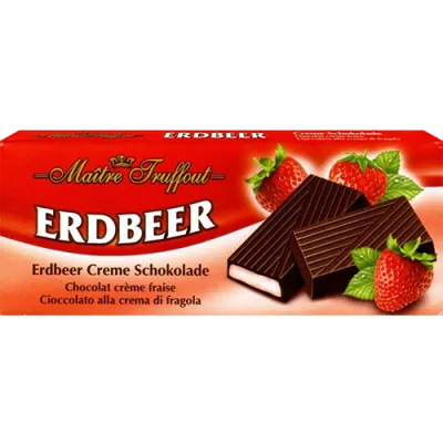 Maitre Erdbeer Czekolada 100g