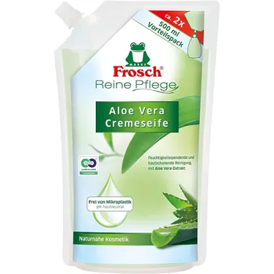 Frosch Reine Pflege Aloe Vera Mydło Zapas 500ml