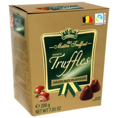 Maitre Truffout Fancy Truffles Hazelnut 200g