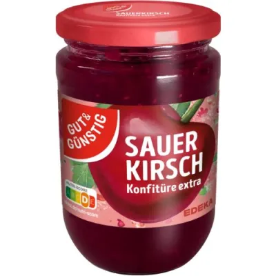 G&G Konfiture Extra Sauerkirsch 450g