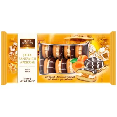 Feiny Biscuits Jaffa Sandwich Aprikose Ciastk 380g