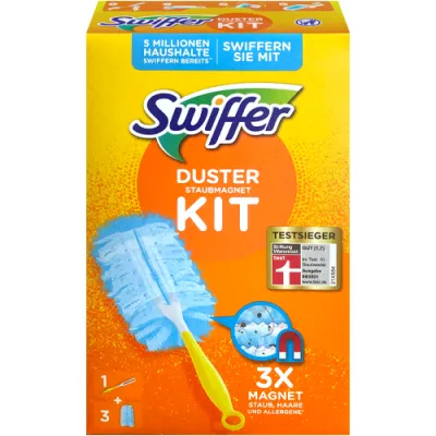 Swiffer Duster Staubmagnet Kit Zestaw 3szt