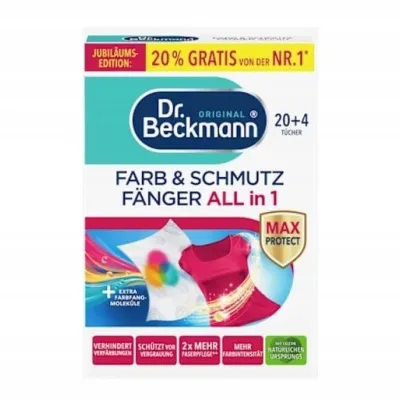 Dr.Beckmann Farb & Schmutz Chust 24szt