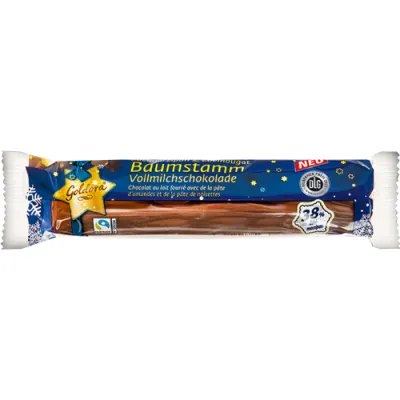 Goldora Baumstamm Vollmilch Marcepan 100g