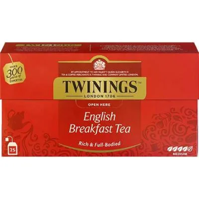 Twinings English Beakfast Herbata 25szt 50g