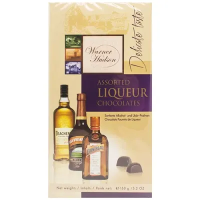 Warner Hudson Assorted Liqueur Chocolat Bomb 150g