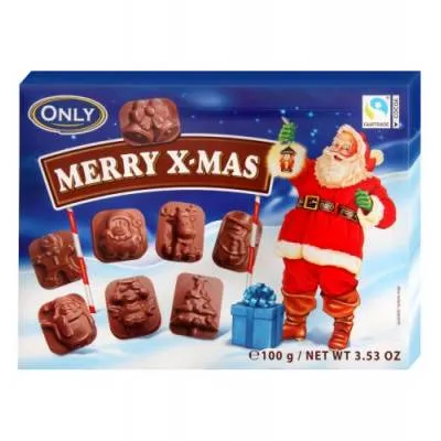 Only Merry X-Mas Kocie Języki Świąteczne 100g