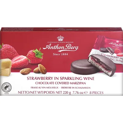 Anthon Berg Strawberry in Champagne Czeko 220g