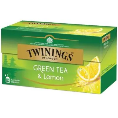 Twinings Green Tea Lemon Herbata 25szt 40g