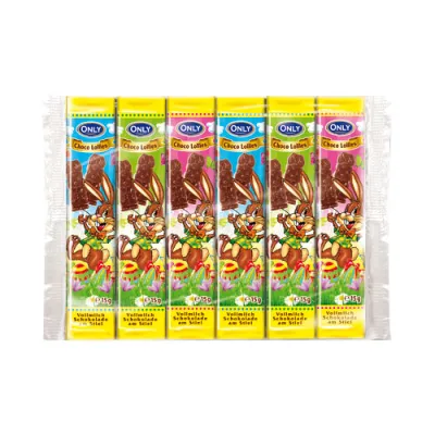 Only Easter Lollies Sticks 6x15g