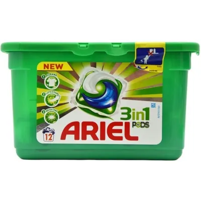 Ariel 3in1 Pods Universal Caps 12p 360g