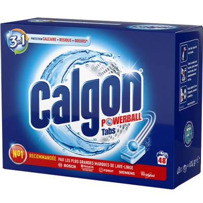 Calgon 3en1 Powerball Tabs 48szt 624g