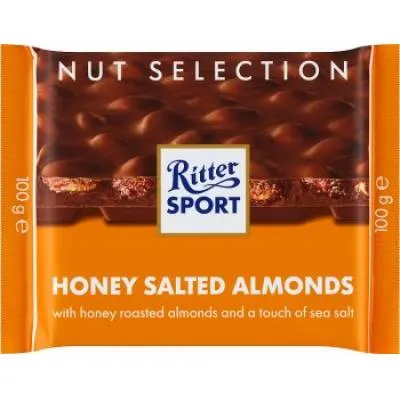 Ritter Sport Honey Salted Almonds Czekolada 100g