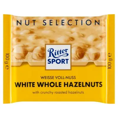 Ritter Sport Weisse Voll-Nuss Czekolada 100g