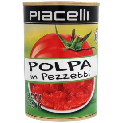 Piacelli Polpa Pezzetti Pomidory Rozdrobnione 400g