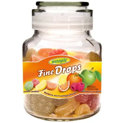 Woogie Fine Drops Frucht Cukierki 300g