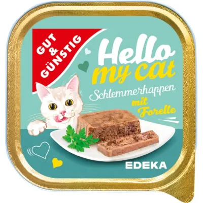 G&G Hello My Cat Schlemmerhappen Forelle 100g