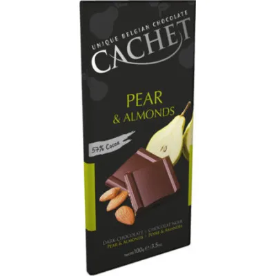 Cachet Czekolada Gruszka 100g