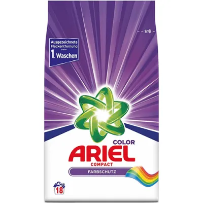 Ariel Compact Color Proszek 18p/19p 1,3kg/1,4kg Ariel Compact Color Proszek 18p/19p 1,3kg/1,4kg