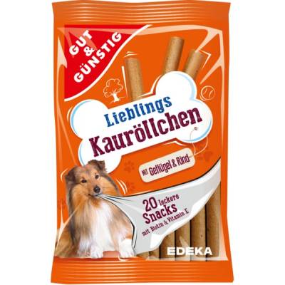 G&G Lieblings Kaurollchen Gefl Rind Psa 20szt 200g