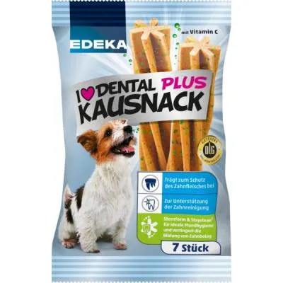 Edeka Dental Plus Kausnack dla Psa 7szt 210g