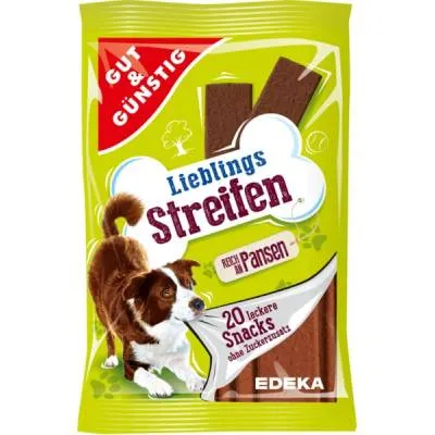 G&G Lieblings Streifen Pansen dla Psa 20szt 200g