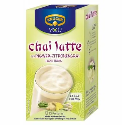 Kruger Chai Latte Ingwer Zitronengras 10szt 250g