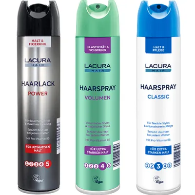 Lacura Classic / Volumen / Power Lakier 400ml