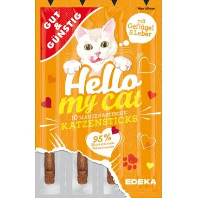 G&G Hello My Cat Katzensticks Geflugel 10szt 50g