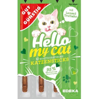 G&G Hello My Cat Katzensticks Lamm 10szt 50g