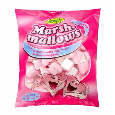 Woogie Marsh Mallows Hearts Pianki 200g