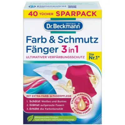 Dr.Beckmann Farb & Schmutz Fanger Chust 40szt