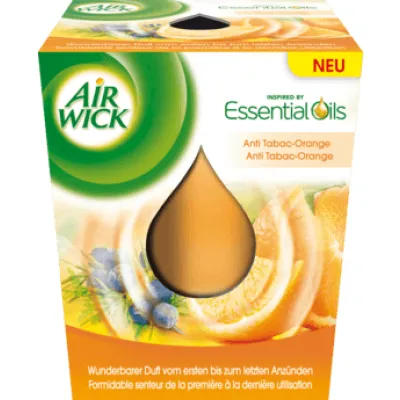 Air Wick Anti Tabac-Orange Świeczka 105g