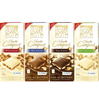 Moser Roth Chocolat Compose Czekolada MIX 125g