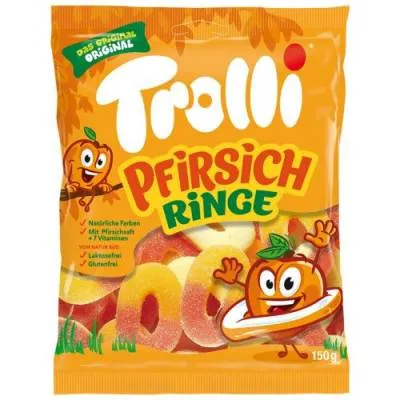 Trolli Pfirsichringe 150g