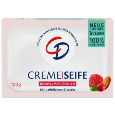 CD Creme Seife Beeren Mandelmilch Kostka 100g