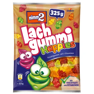 Nimm2 Lach Gummi Happies Żelki 325g