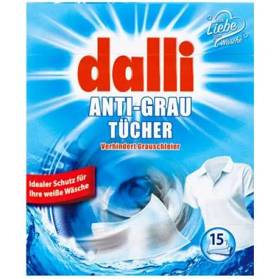 Dalli Anti-Grau Tucher Chusteczki 15szt