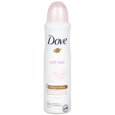 Dove Soft Feel Deo 150ml