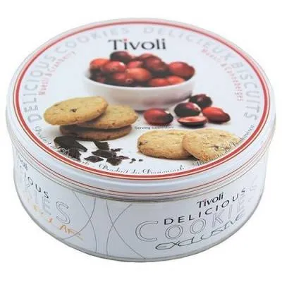 Tivoli Muesli & Cranberry Ciastka Puszka 150g