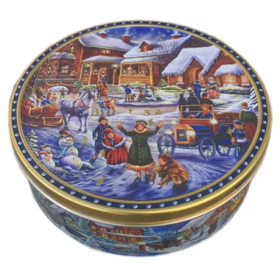 JB Winter Village Ciastka Puszka 400g